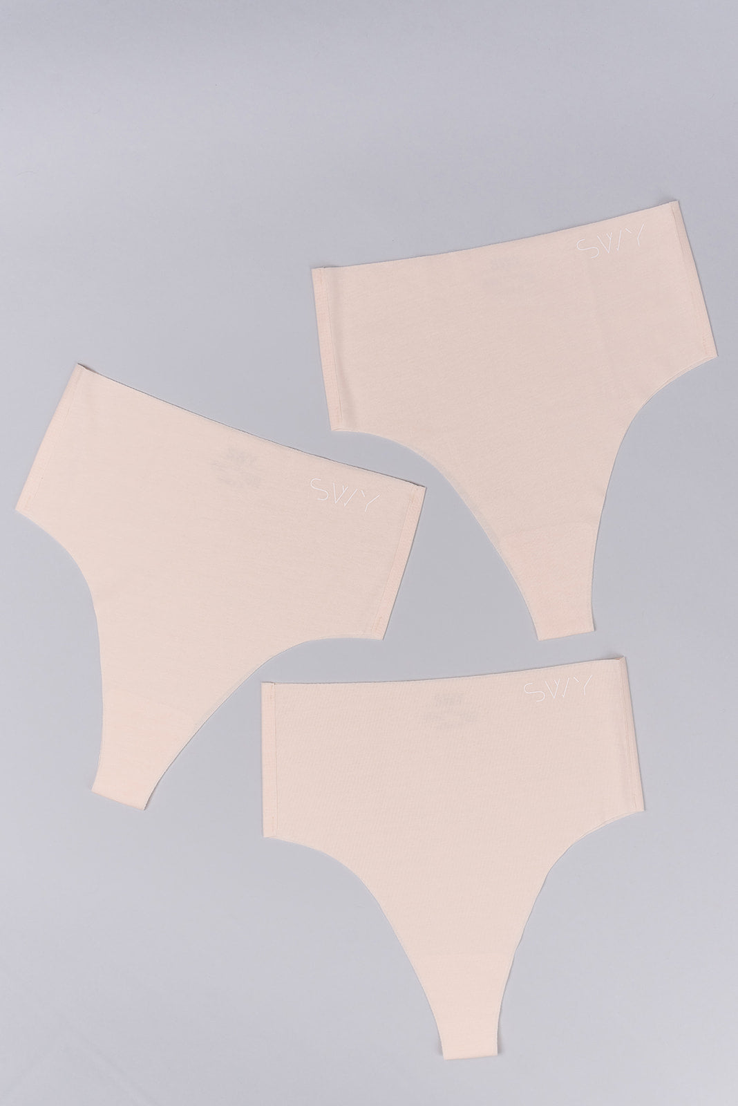 High Seamless Panties x3