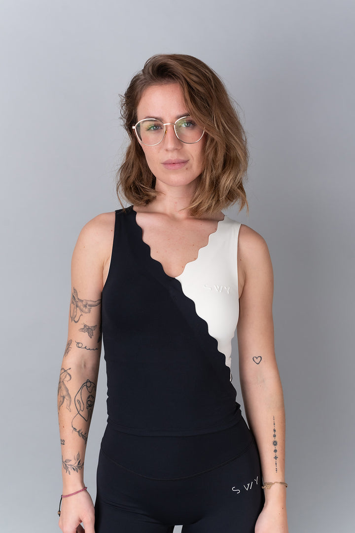 Pureline Scallop Canotta