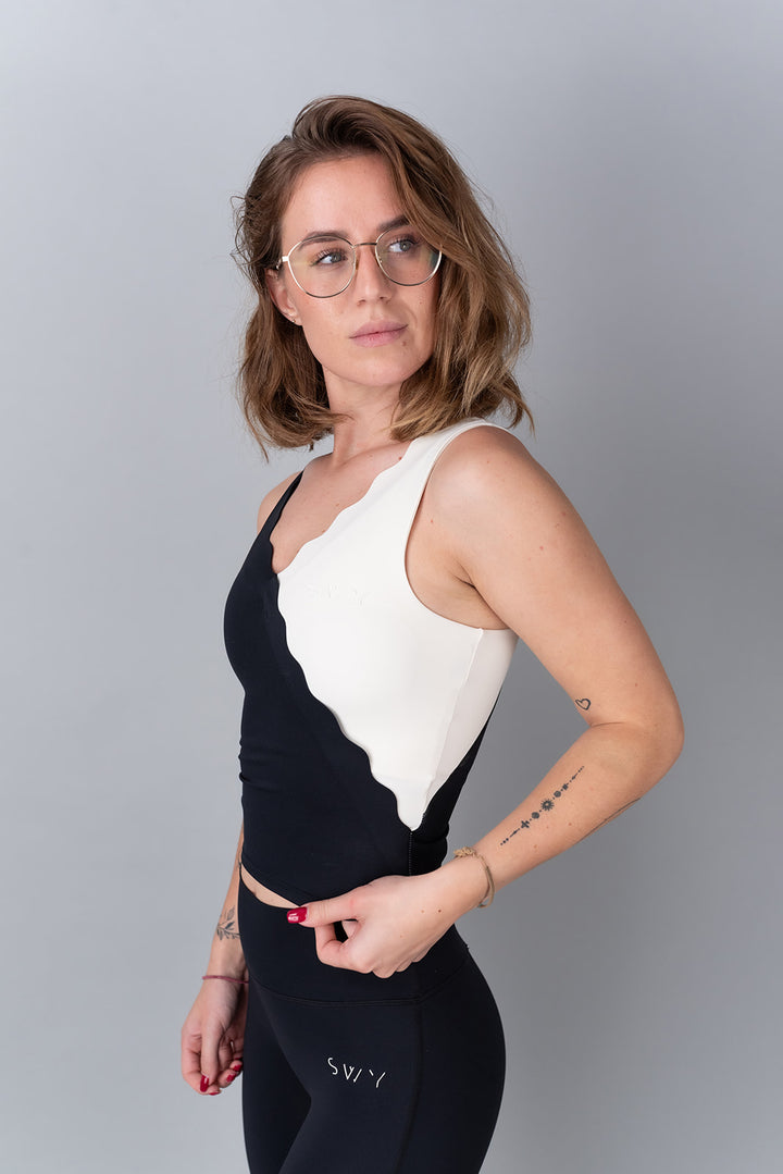 Pureline Scallop Canotta