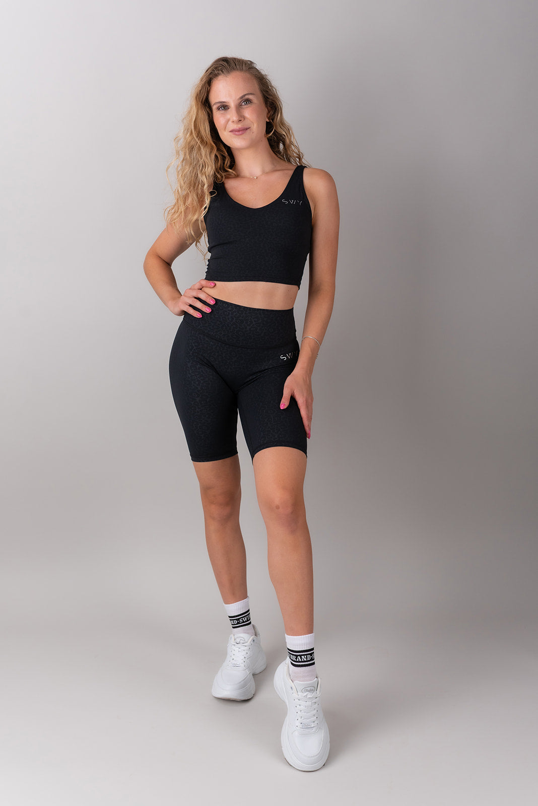 Leopard Biker Shorts