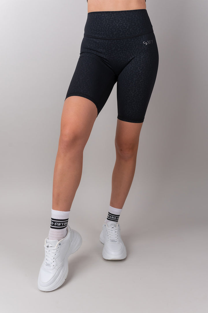 Leopard Biker Shorts
