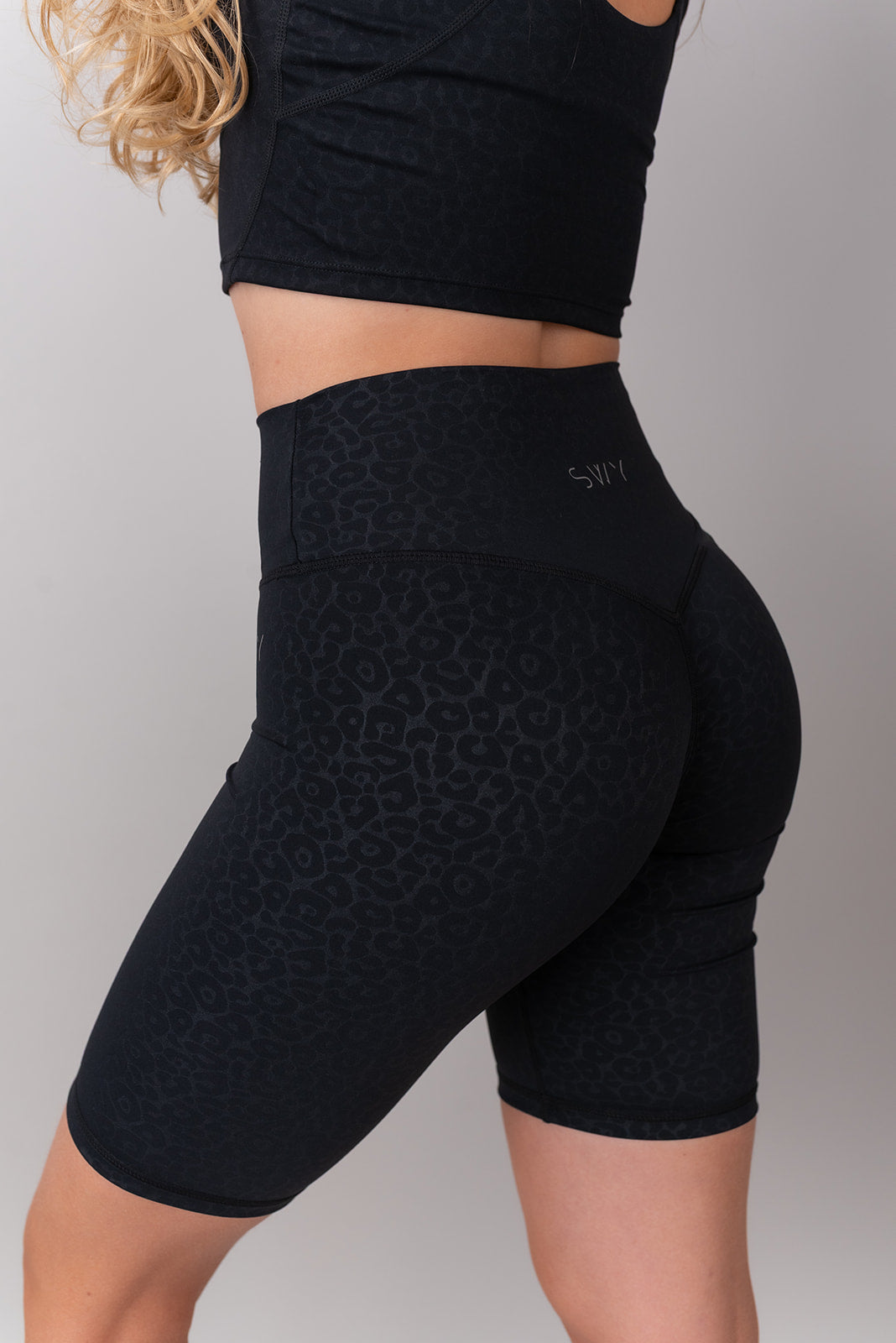 Leopard Biker Shorts