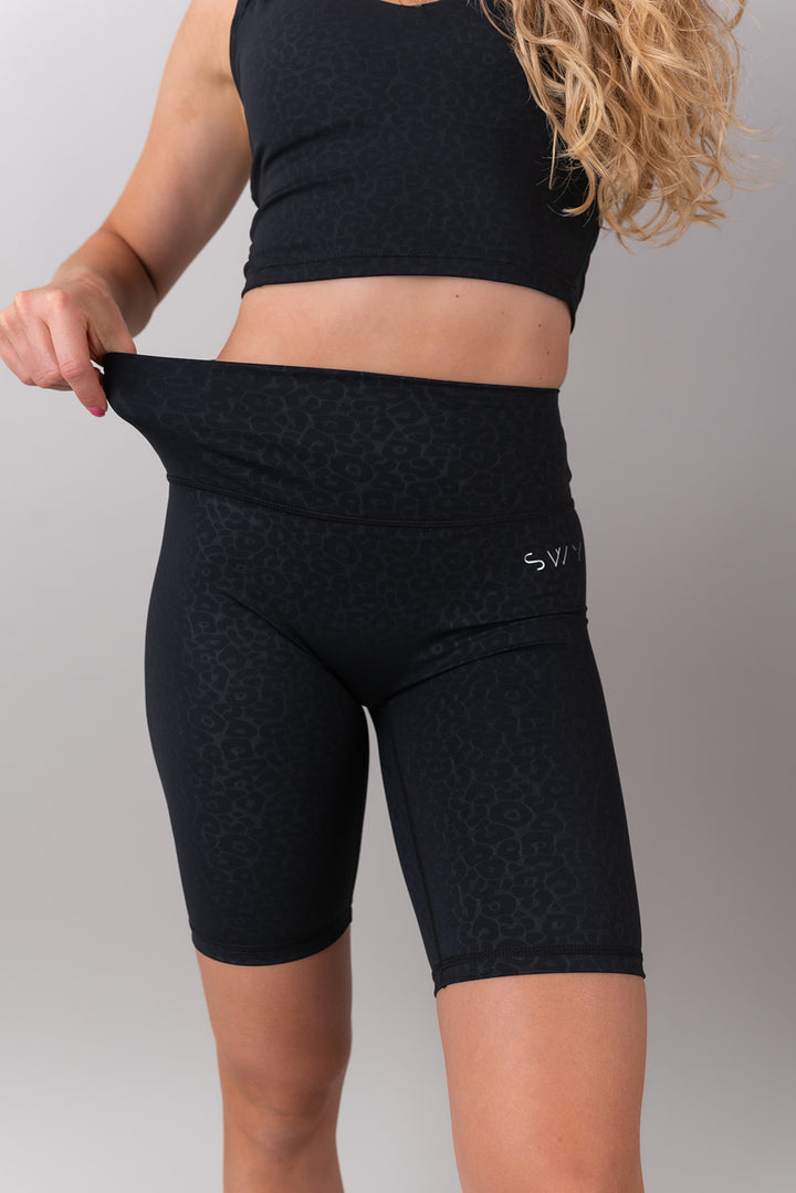 Leopard Biker Shorts