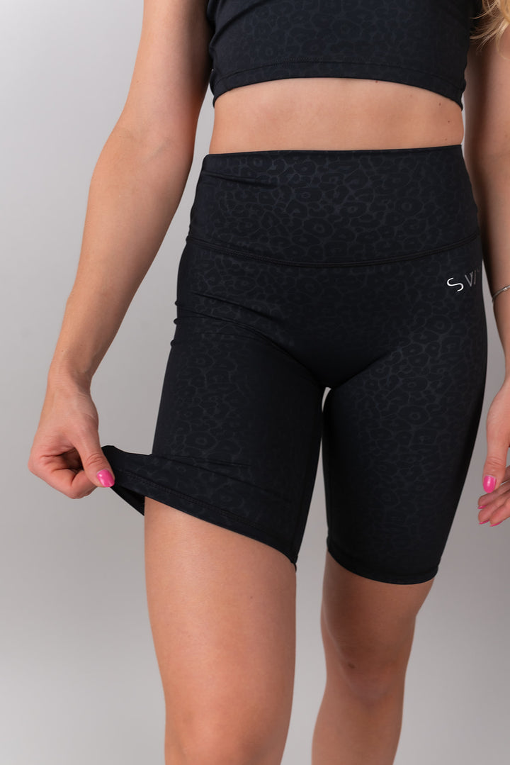 Leopard Biker Shorts