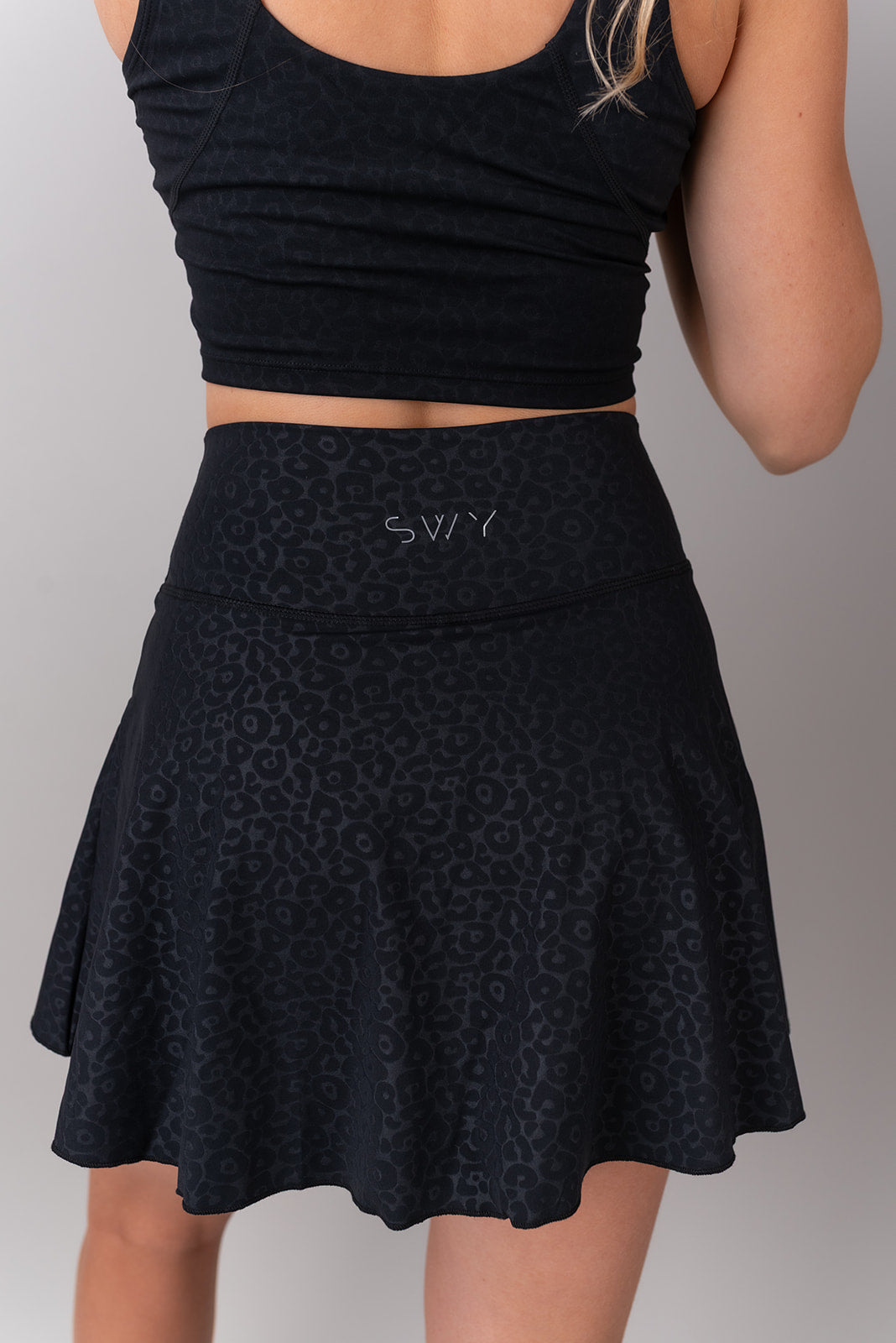 Leopard Longer Skirt