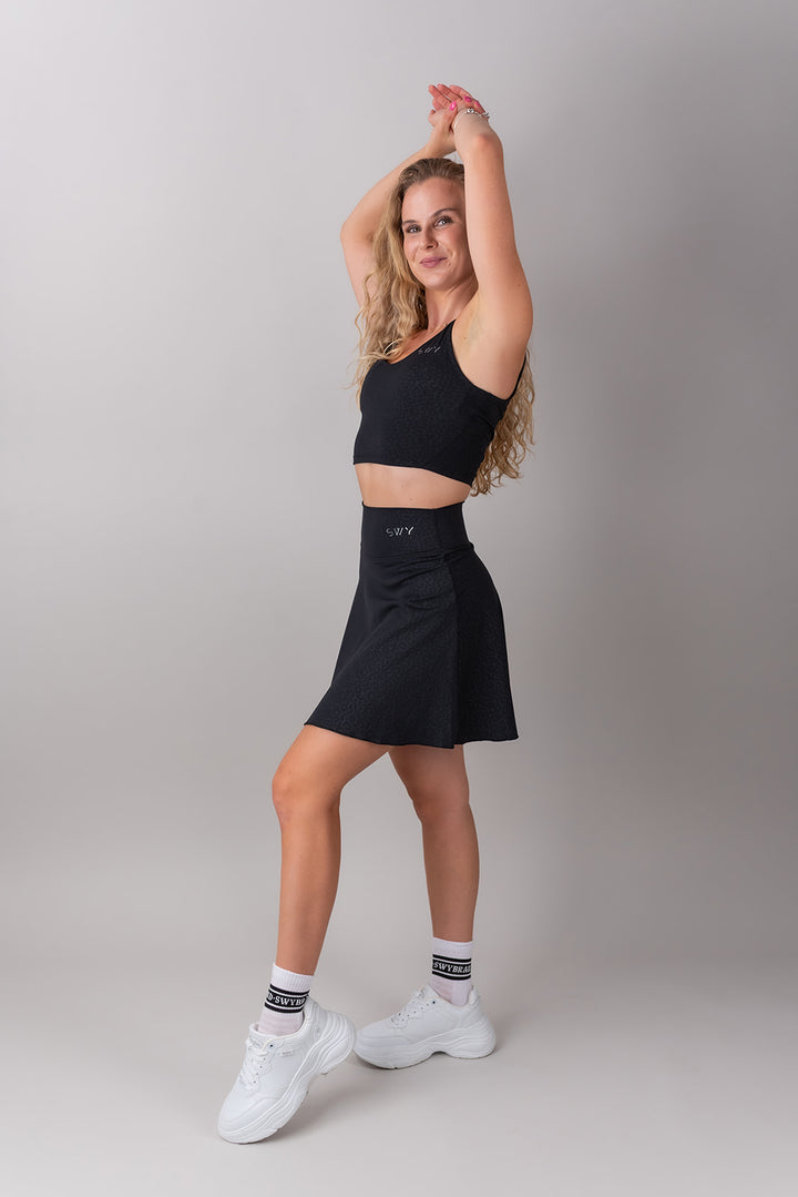 Leopard Longer Skirt