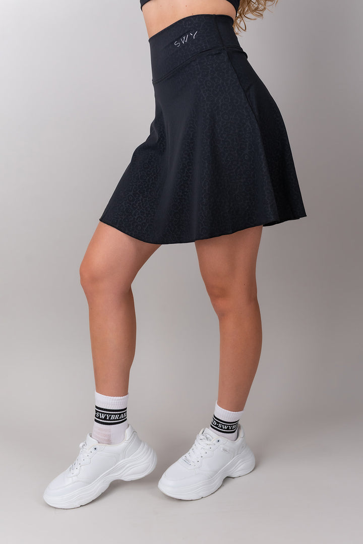 Leopard Longer Skirt