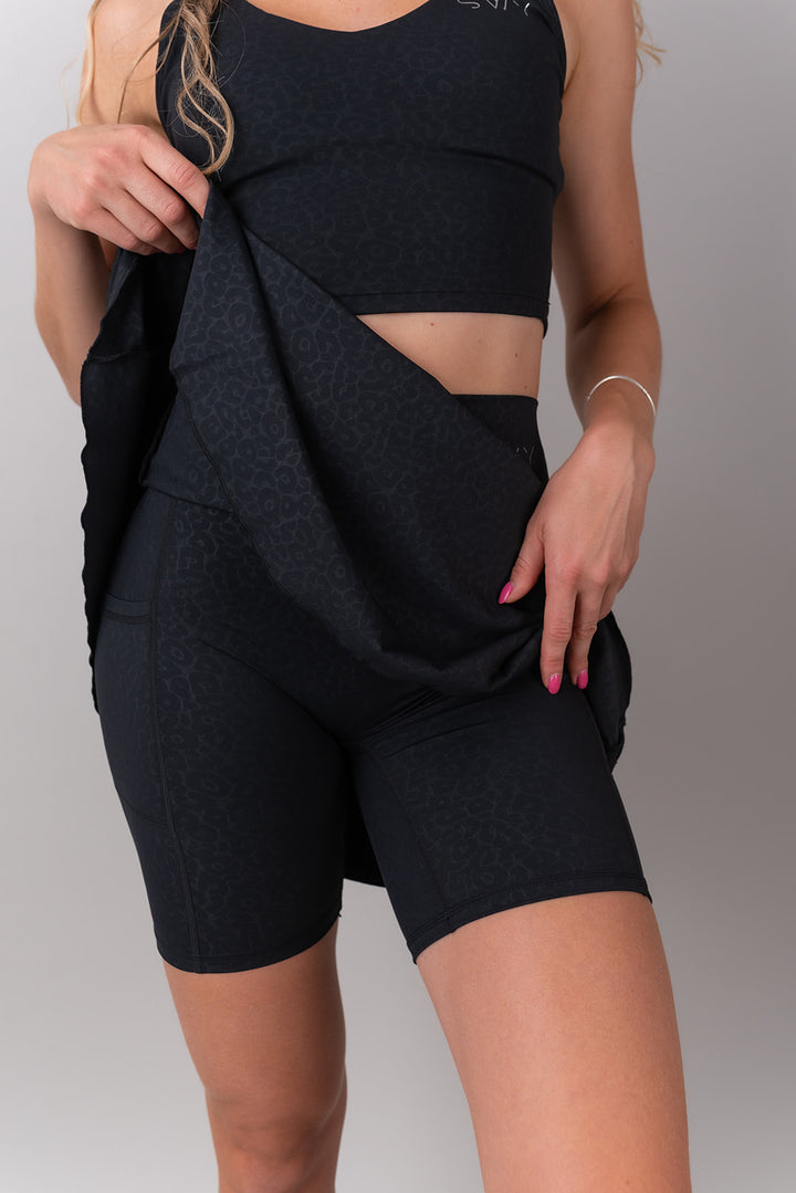 Leopard Longer Skirt