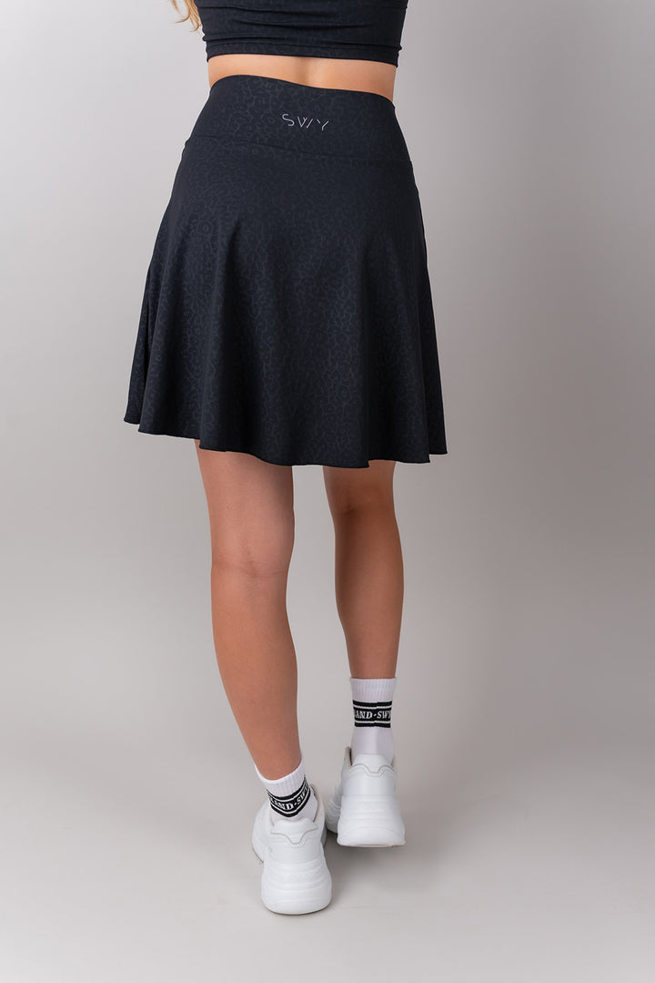 Leopard Longer Skirt