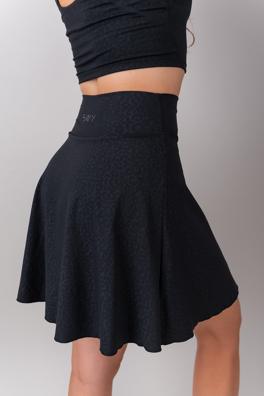 Leopard Longer Skirt