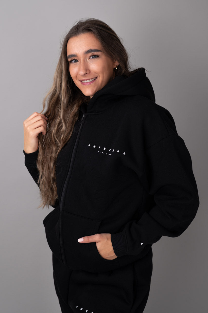 EASE Zip Hoodie Crn