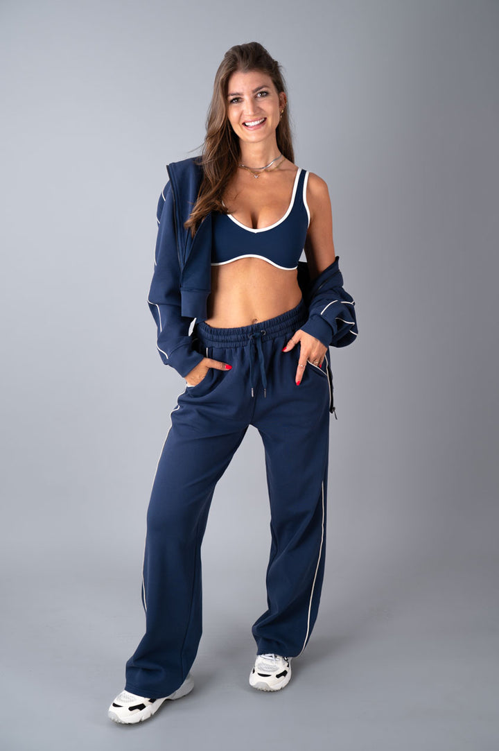 Pique Pantaloni Wide