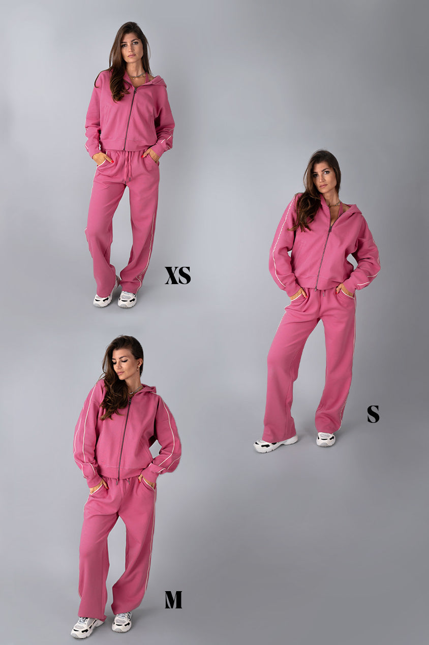 Pique Wide Pants