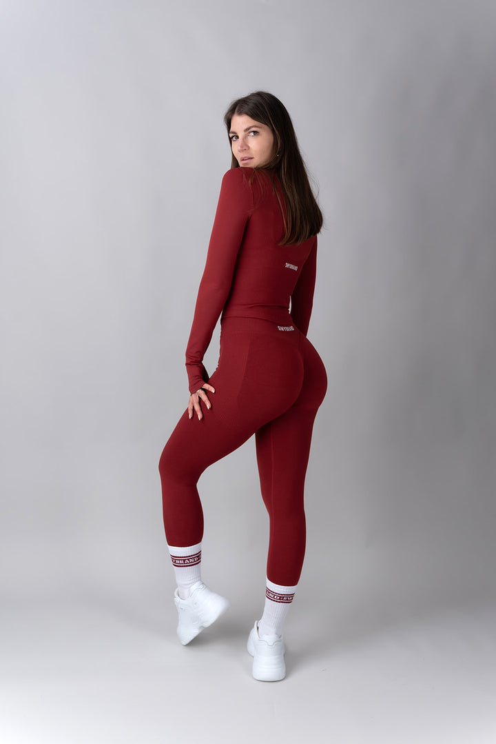 Swy Brand Statement komplet v rdeči barvi, pogled od zadaj