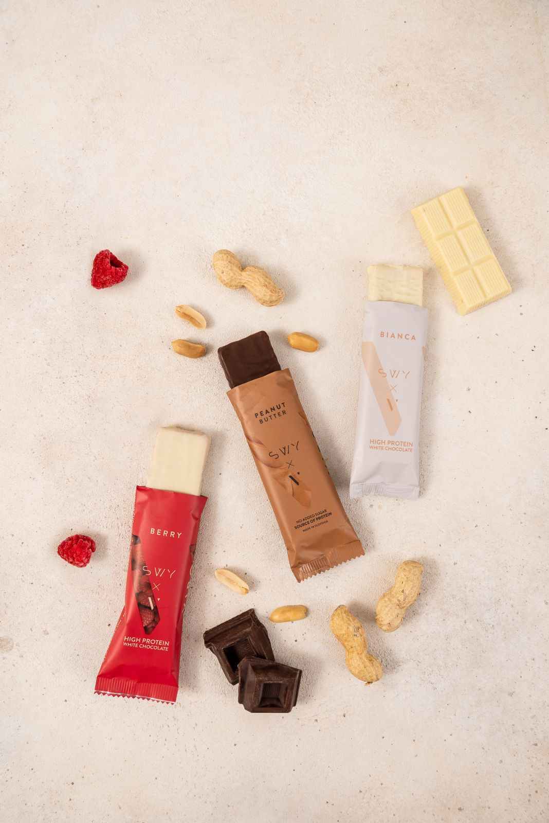 Beljakovinska ploščica Peanut Butter s sladili