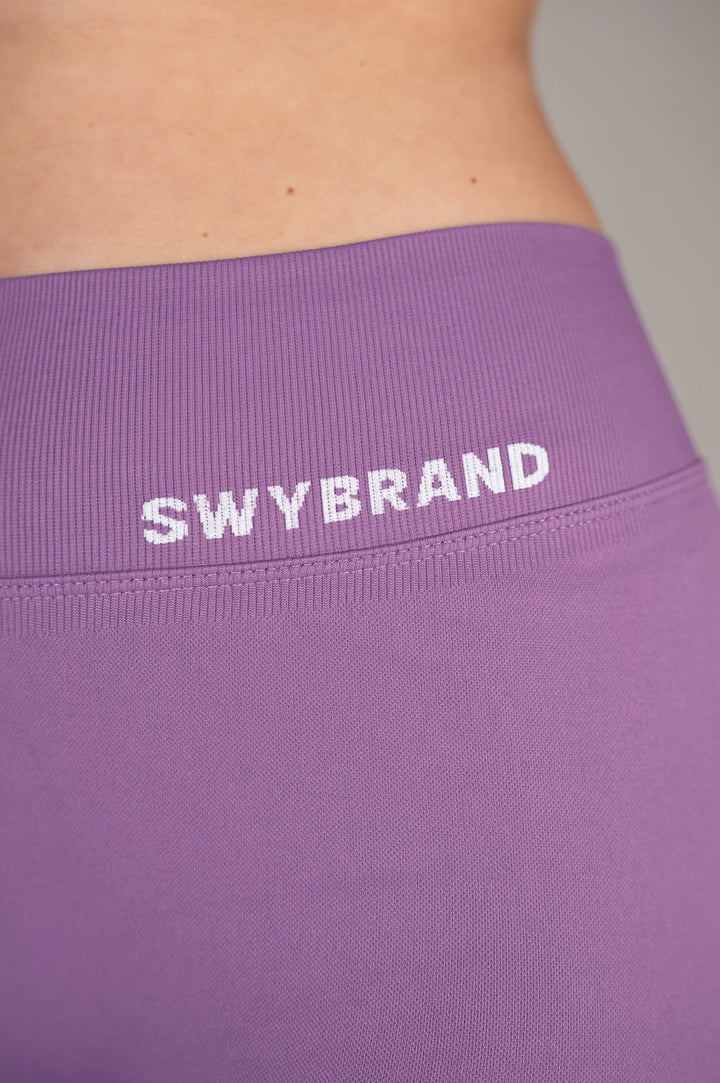 Violet Bum Leggings, logo details