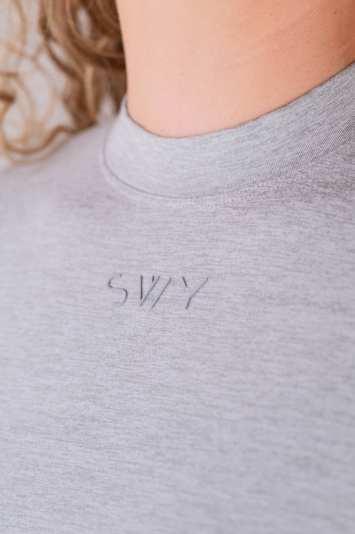 Maglia a maniche lunghe Comfort con collo alto