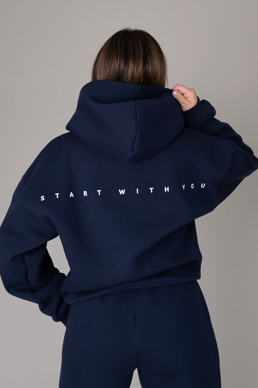 Ease zipper night sky back view