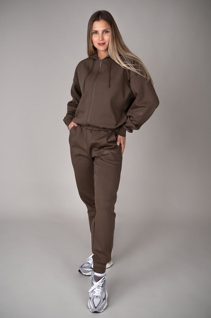 Effort Long Zip Hoodie