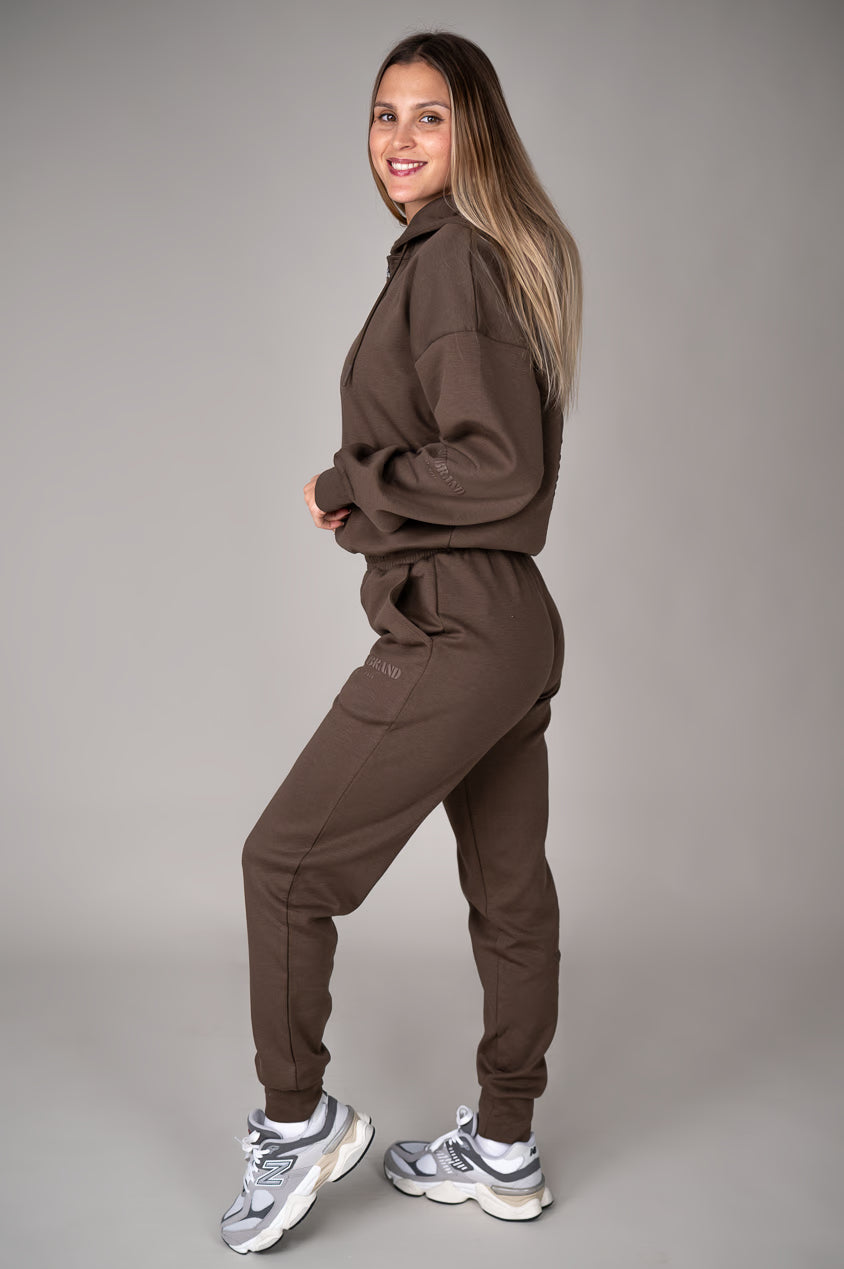 Effort Long Zip Hoodie