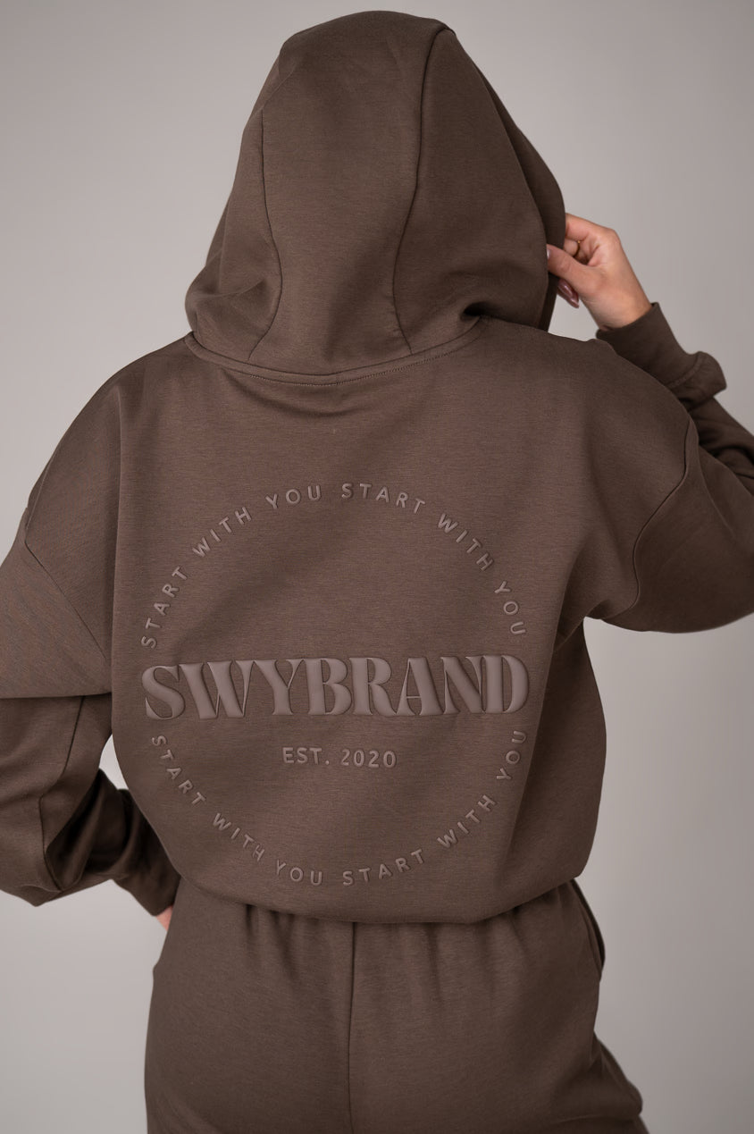 Effort Long Zip Hoodie