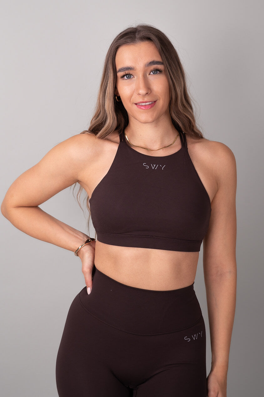 High Neck Bra