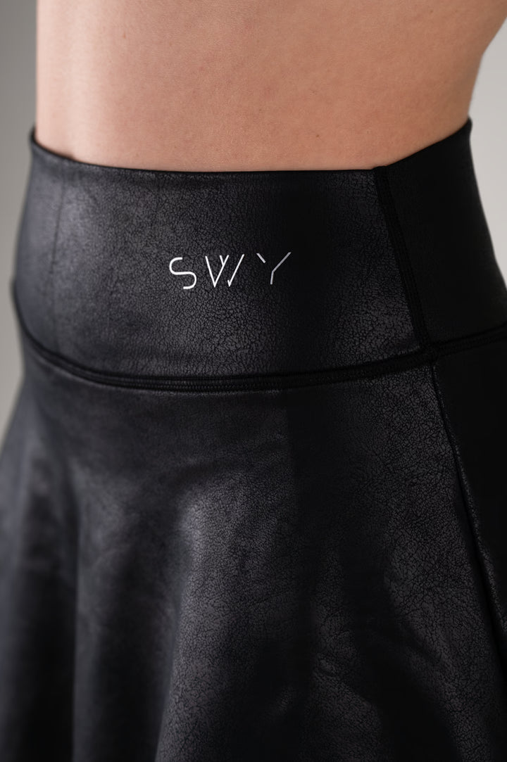 Leather Duža Suknja