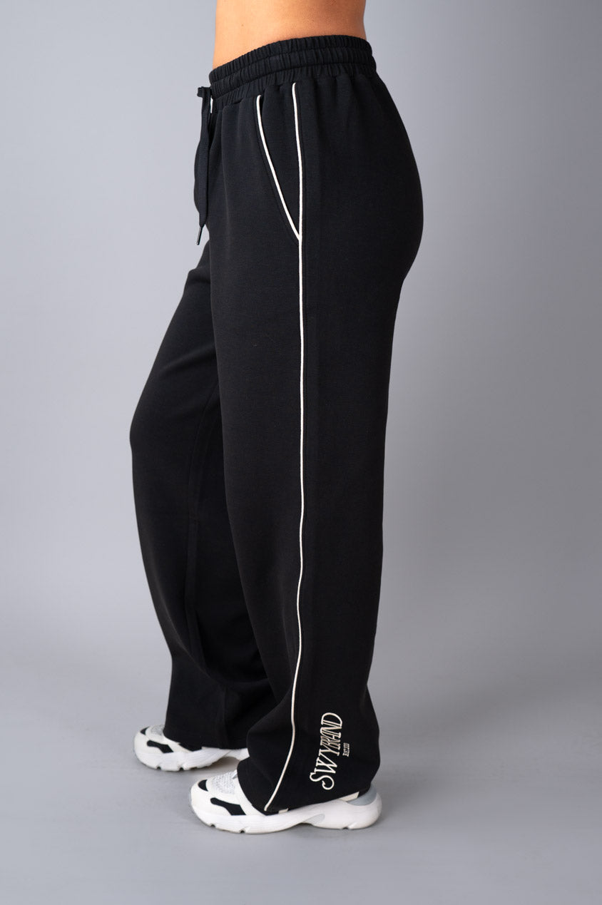 Pique Wide Pants