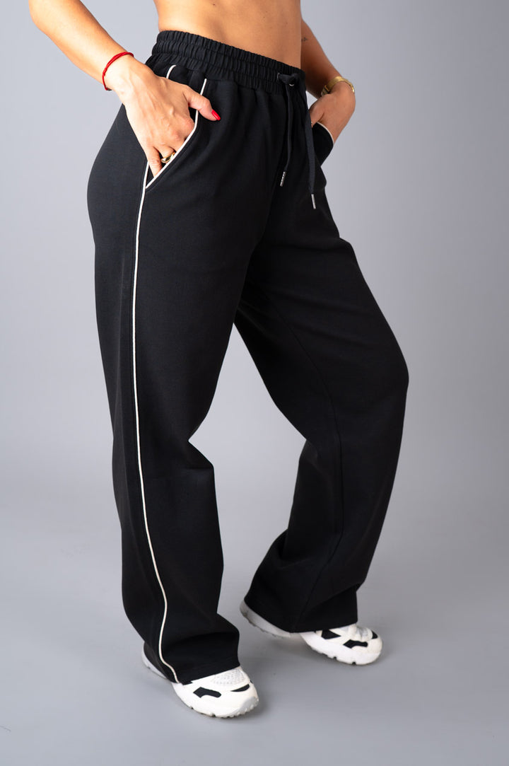 Pique Pantaloni Wide