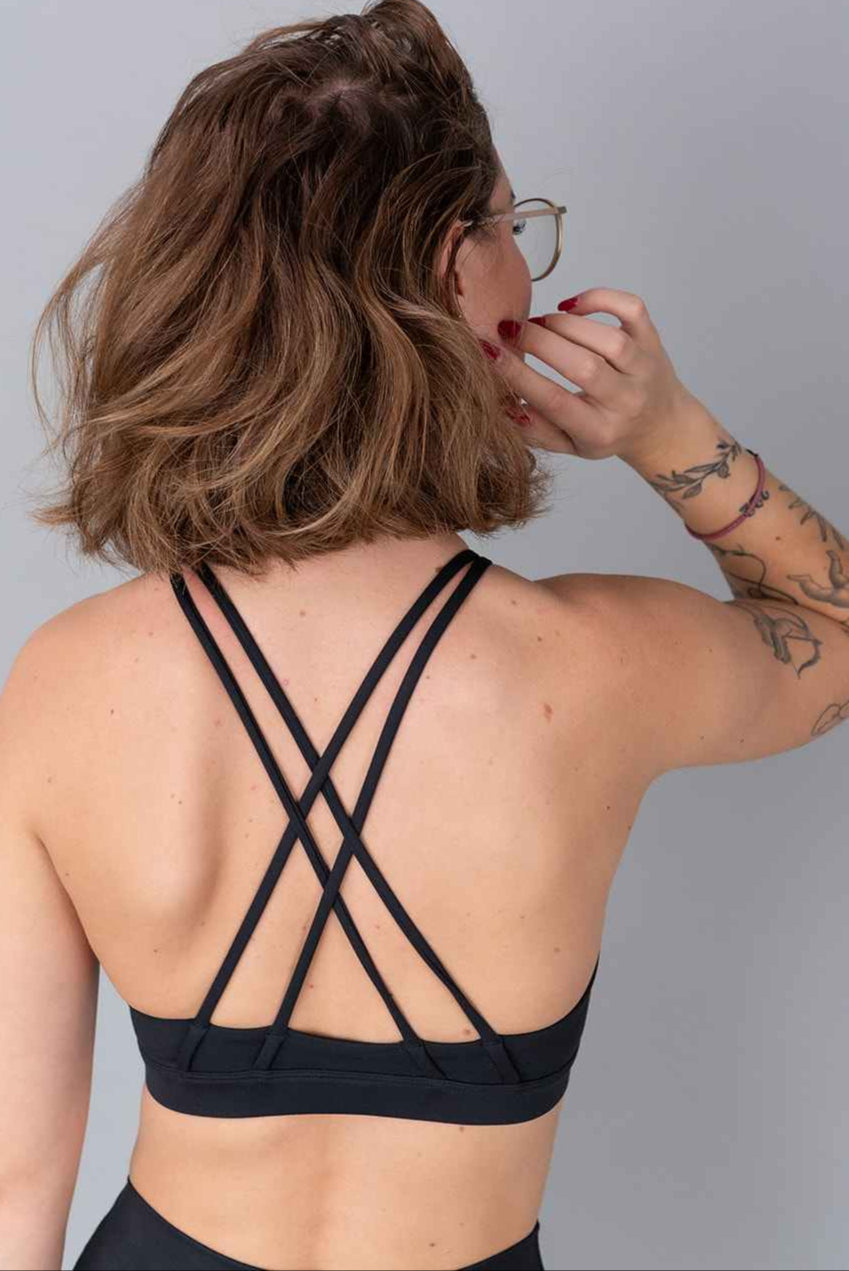 High Neck Bra