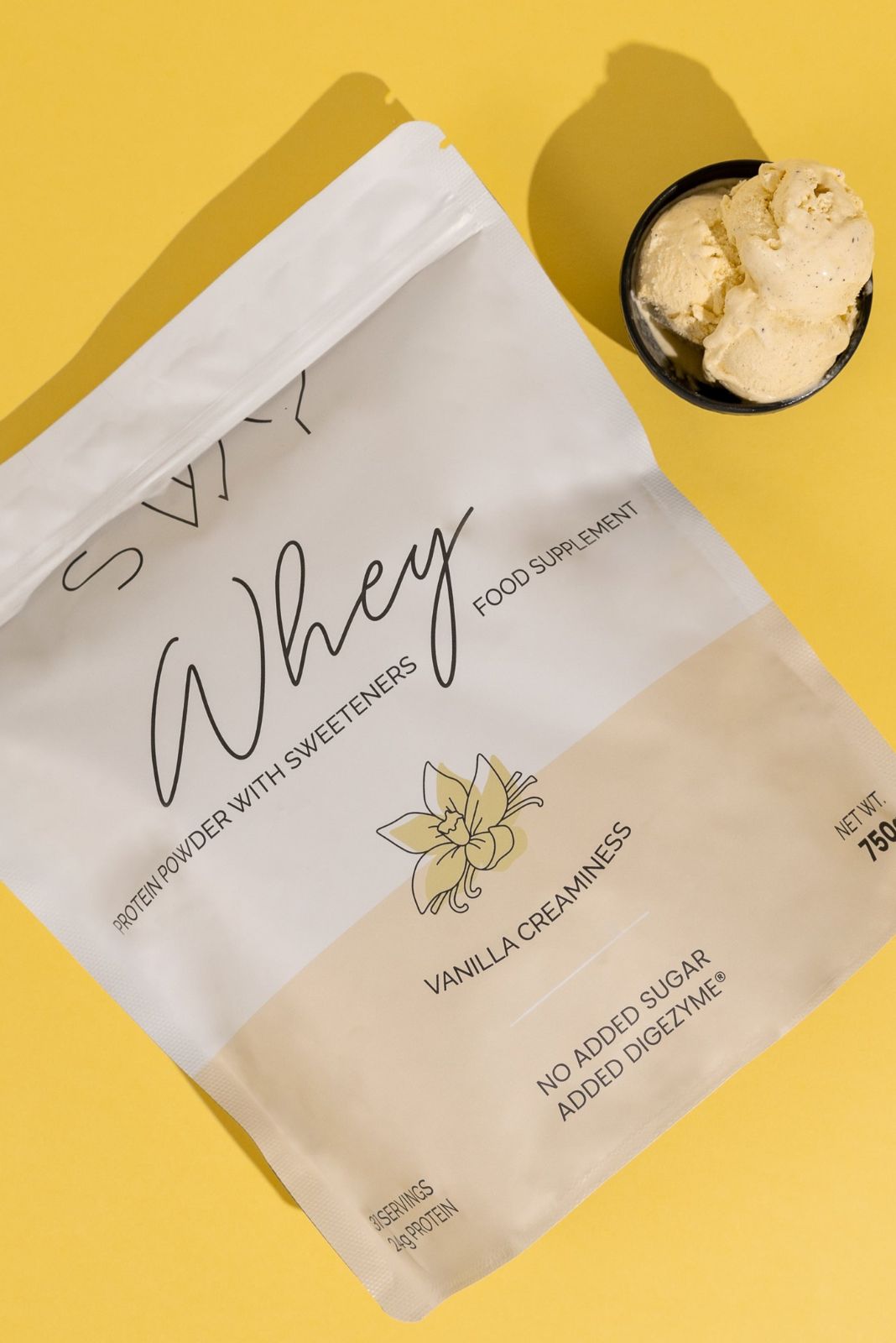 Whey (sirotkine) beljakovine ČokoLešnik – prehransko dopolnilo s sladili